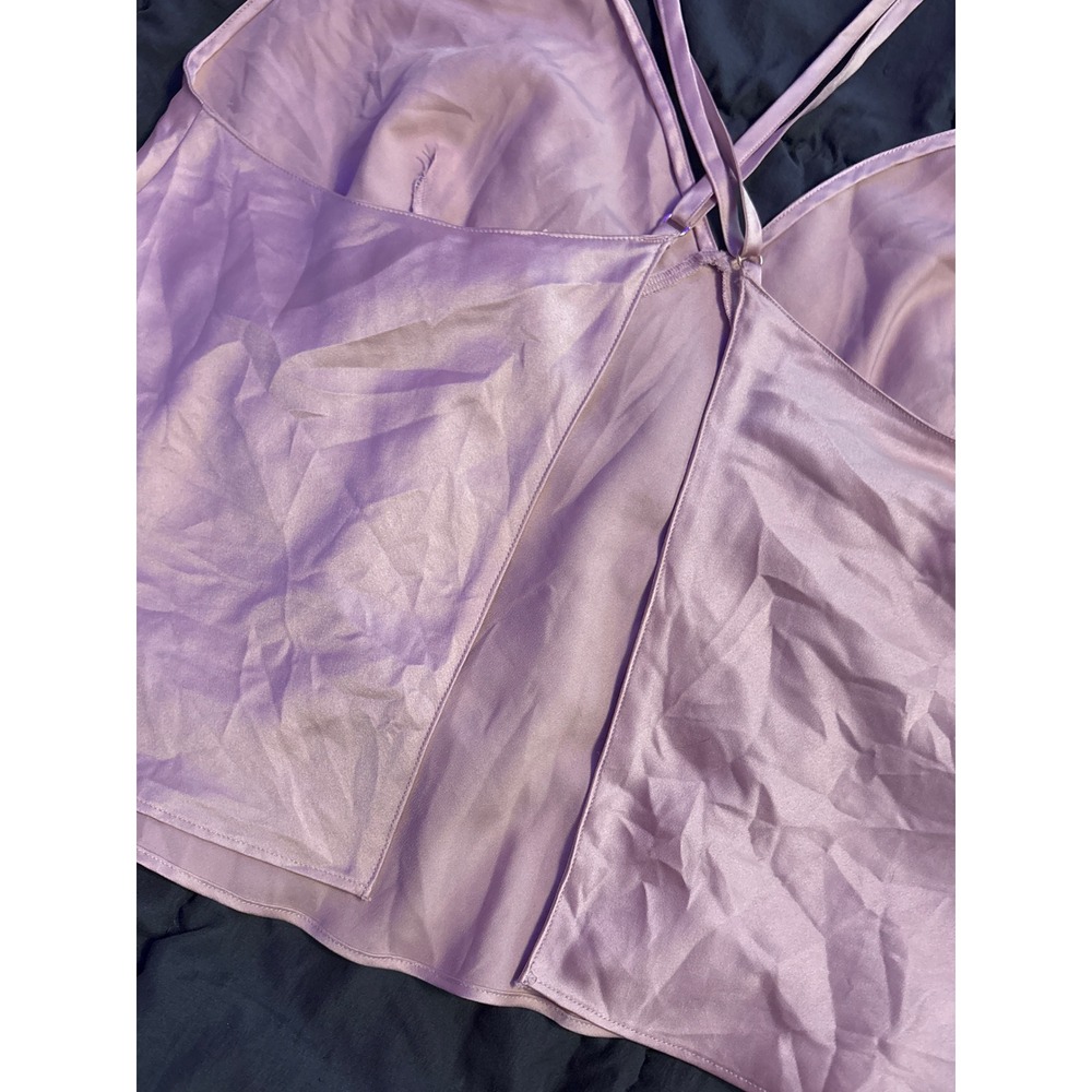 Victoria's Secret Women's Pink Satin Strappy Camisole Lingerie Top Size XXL - Picture 4 of 7